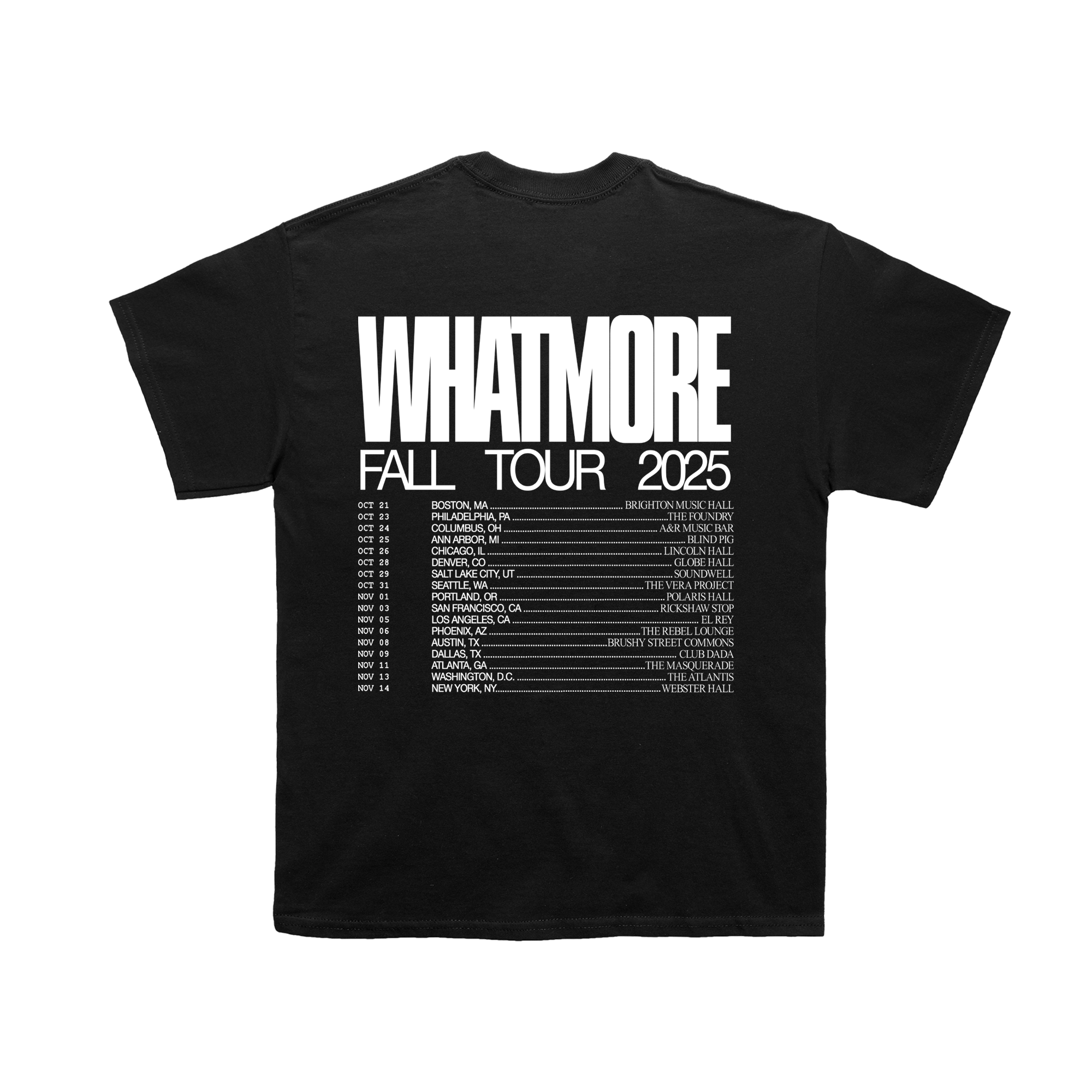 WHATMORE TOUR TEE 